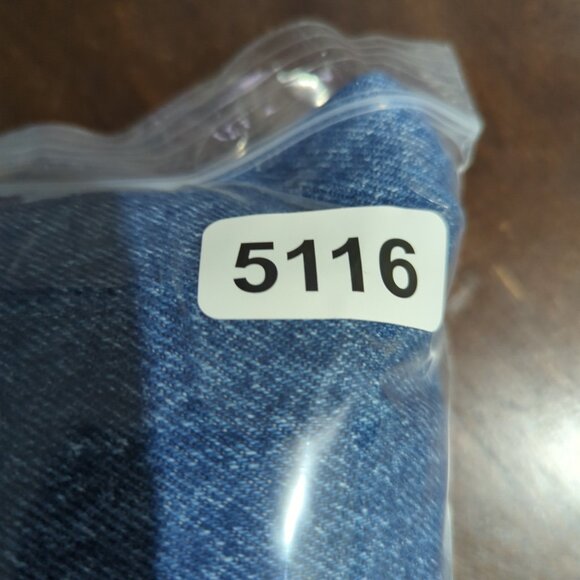 Carhartt Jeans Men's 38x34 Fits 36x33 Blue Double Knee Dungaree Fit B07 DNM - Picture 12 of 12